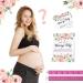 Baby Shower Measure Belly Game Set - 34 PCS Pink | How Big is Mommy's Belly | Includes 30 Guessing Cards, 3 Measuring Tapes, and Game Sign with Stand - Buy Online on GoSupps.com