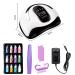Joyboy Nail Dryer - UV LED Lamp with 4 Timer Settings Infrared Sensor & LCD Display | Complete Manicure Tool Set for Beginners - Perfect for Fingernail & Toenail Care - Buy Online on GoSupps.com