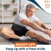 Lafuyso Back Support Belt - Lower Back Pain Relief 3D Lumbar Pad Breathable Mesh Brace for Herniated Disc & Sciatica | XX-Large for Men & Women - Buy Online on GoSupps.com