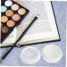 PLAFOPE Box Powder Box Empty Powder Make up Powder Puff Fluffy Puff Case Powder Compact Jar Plastic Pp White - Buy Online on GoSupps.com