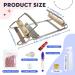 INDIVSHOW Adjustable Bead Loom Kit with 8000 Czech Beads and Accessories - Ideal for Bracelet Making and Adult Crafts - Buy Online on GoSupps.com