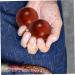 Hapinary 2-St Muscle Stretch Balls | Wooden Tinker Chinese Health Balls for Fitness & Massage | Handcrafted Mahogany 5x5cm - Buy Online on GoSupps.com