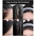 Hairline Powder Hair Shadow Powder for Filling in Thinning Hair Hair Root Dye Touch Up hair powder Hair Root Concealer For Makeup for Men and Women Windproof & Sweatproof with Mirror &Puff (Black) - Buy Online on GoSupps.com