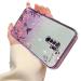 Tivenfezk nadoli glitter diamond case for xiaomi redmi 9 sparkle flower butterfly cell phone cover soft slope cover frame shiny silicone rhineau etui protective cover xiaomi redmi 9 purple