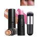 Sandwich Cream Blush Stick for Cheeks 2Pcs Multi-Use Makeup Blush Stick for Eyes Lips Face Longlasting Tinted Moisturizer Matte & Shimmer Blush Finish Natural Glow Blendable Blusher with Brush-01+06 01#+06#