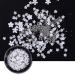 SILPECWEE Nail Charms 3D Flowers Kit with Tweezers - Gold, Silver, Rose Gold Nail Beads - Nail Jewelry Decoration Set - Buy Online on GoSupps.com