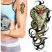 Waterproof Temporary Tattoos Temporary Tattoos Cool waterproof tattoo sticker green cobra - Buy Online on GoSupps.com