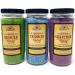 Village Naturals Therapy Mineral Bath Soak 3 Pack - Restless Nights, Aches & Pain, Stress & Tension (20oz Jars) - Buy Online on GoSupps.com