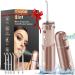 Portable Water Flossers for Teeth Mini Water Flosser Cordless Oral Irrigator Telescopic Water Tank 5 Modes & Mist Mode 2 in 1 IPX7 Waterproof Braces Cleaning Care for Home Travel Rose Gold