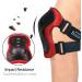 BOSONER Kids/Youth Knee Pad Elbow Pads Guards Protective Gear Set for Roller Skates Cycling BMX Bike Skateboard Inline Skatings Scooter Riding Sports Black / Red Small (3-8 years) - Buy Online on GoSupps.com