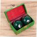 Beaupretty Baoding Massage Balls - Gemstone Hand Exercise & Health Care Fitness | International Shipping - Buy Online on GoSupps.com