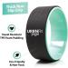 URBNFit 12-Inch Yoga Wheel for Stretching & Flexibility - Back Pain Relief - Durable Material, Soft Foam Padding - Includes Yoga Strap - Buy Online on GoSupps.com