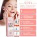  yxcully Vitamin Skin Serum 5 in 1 Facial Firming Serum - Vitamin Skin Serum for All Skin Types Moisturizing Brightening Remove Spots Reduce Fine Lines (1pcs) - Buy Online on GoSupps.com