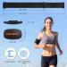 Moofit HR6 Heart Rate Knife Chest Strap - IP67 Waterproof Bluetooth/ANT+ Compatible with Wahoo Zwift Peloton & More - Buy Online on GoSupps.com