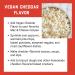 Judees Vegan Cheddar Flavor Powder 11.25oz - Non-GMO, Vegan, Gluten-Free & Nut-Free - Made in USA - Perfect Dairy-Free Cheese Alternative for Sauces, Seasonings, and Soups - 11.25 Ounce Pack - Buy Online on GoSupps.com