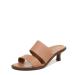 Vionic Women's Freesia Ivelle Fashion Heel- Leather Sandals with Orthotic Insole Arch Support Medium Fit Women's Heels Sizes 5-11 7.5 Macaroon