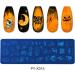 Buy Yzdkj Halloween Nail Stamping Plates - Snowflake Festival Pattern - Stainless Steel Nail Art Stencils - Fast International Shipping - Buy Online on GoSupps.com