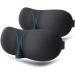 Artshu 3-Piece Set 3D Blackout Eye Mask with Free Earplugs - Travel Blindfold for Sleep and Relaxation - Black, Gray, Blue - Buy Online on GoSupps.com