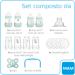 MAM Easy Start Anti-Colic Baby Bottles - 130ml 160ml 260ml | 8-Pack with Extra Soft Nipple & Sealing Discs | International Shipping Available - Buy Online on GoSupps.com