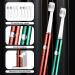 SSBLZYX 2 Pack Sonic Electric Toothbrush for Adults | 35000VPM, 3 Modes, IPX7 Waterproof | 10 Dupont Brush Heads, USB Charging, Holder | Red & Green - Buy Online on GoSupps.com