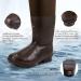 Gonex Neoprene Chest Hunting Waders - 100% Waterproof, Insulated Boots, Duck Hunting Gear - Dark Brown, Size M 10 - Buy Online on GoSupps.com