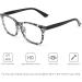 GQUEEN Horn-Rimmed Glasses - Stylish UV400 Fake Nerd Glasses for Men & Women - PE2 1 Black Dot - Buy Online on GoSupps.com