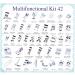CKPSMS Brand #KP-19015 42PCS Domestic Sewing Machine Presser Feet Set for Brother, Babylock, Singer, Janome & More - Low Shank Sewing Machines | Compatible & Replacement Parts - Buy Online on GoSupps.com
