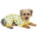 CuteBone Dog Pajamas Small Pet Jumpsuit Chihuahua Clothes 2 Pack Small Fleece Fabric Pineapple & Strawberry Design - Buy Online on GoSupps.com