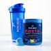 PAPA HERO Fiesta Energy Drink Powder - 11 Vitamins & Minerals - Natural Caffeine + Nootropics + Electrolytes - Sugar Free Hydration - Immune Support - Blue Raspberry Lemonade - 20 Servings