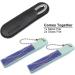 VOGARB Nail File with Case Double Sided 180 Diamond Grits Emery Boards with Work Well Glass Nail Filer Set Anti-Slip Handle for Natural Nails/Thick Toenails (1 PACK-3P(S)) - Buy Online on GoSupps.com