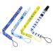 Jm Baby Schnuller-Clip pacifier band holder multi-colored washable with a unique two-sided design for newborns boys and girls 4 pieces