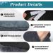 Buy Electric-Free Foot Warmer & Waist Cover for Pain Relief | 2L Hot Water Bottle for Cold Feet - Gray 35.5x30.5 cm | Ideal for Men & Women - Buy Online on GoSupps.com