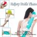 African Exfoliating Net 4 Pieces African Net Sponge Nylon African Bathing Sponge Net African Net Long Net Bath Sponge Shower Body Scrubber Back Scrubber Skin Smoother(Pink Yellow White Light Blue) - Buy Online on GoSupps.com