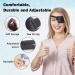 RIKEYO 2Pcs 3D Eye Patches for Adults - Adjustable Medical Eyepatch for Lazy Eye - Large Black (Right Eye) - Buy Online on GoSupps.com