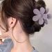 Large Flower Claw Clips for Thick Thin Curly Hair | Non Slip Matte Jaw Clips for Women | Strong Hold 3.15 Inch Daisy Hair Accessories - Buy Online on GoSupps.com