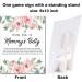 Baby Shower Measure Belly Game Set - 34 PCS Pink | How Big is Mommy's Belly | Includes 30 Guessing Cards, 3 Measuring Tapes, and Game Sign with Stand - Buy Online on GoSupps.com