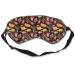 100% Silk Sleep Mask Eye Mask Dinosaur Comfortable Soft Best Sleeping Eyeshade Blindfold with Adjustable Strap for Travel Work Naps Blocks Light