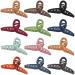 12 Pack Extra Large Hair Claw Clips for Women - 5.1 Inch Jumbo Claw Clips in 12 Colors - Non-slip Strong Hold Hair Clamps for Thick, Long, Curly Hair - Buy Online on GoSupps.com