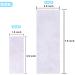 BQTQ 600 Pcs Non-Woven Wax Strips for Body & Facial Hair Removal - Women & Men - White - Buy Online on GoSupps.com