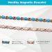 Yinox Magnetic Therapy Copper Bracelet for Women - Arthritis & Wrist Pain Relief with Turkish Turquoise | Fashion Meets Health (3500 Gauss) - Buy Online on GoSupps.com