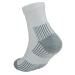 Ecosox Viscose Diabetic Bamboo Quarter w/Arch Support Socks (10-13 (3 Pack) White/Gray)