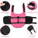 HAOCOO Dog Life Jacket Vest Swimsuit with Reflective Stripes - Pink Polka Dot XL - Buy Online on GoSupps.com