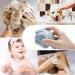 Cobee Silicone Bath Brush Soft Shampoo Dispenser & Body Scrubber - Yellow - Buy Online on GoSupps.com