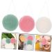 FRCOLOR 3pcs Reusable Face Scrubber & Exfoliating Pads | Eco-Friendly Bath Sponge for Makeup Removal & Facial Care - Buy Online on GoSupps.com