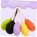 5pcs Exfoliating Sponge Bath Balls - Body Wash Scrubber & Skin Cleaning Shower Sponge - Buy Online on GoSupps.com