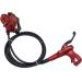 WIROJ Mountain Bike Hydraulic Disc Brake Set - Front & Rear Kit for MTB, e-Bike, Fat Bike - Red - Upgrade from Mechanical Disc Brake - Buy Online on GoSupps.com