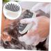 Fomiyes 2-in-1 Shampoo Brush & Scalp Massager - Silicone Hair Care Tool for Men & Women - Plastic Hairbrush for Shower & Massage - Buy Online on GoSupps.com