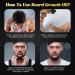 5% Minoxidil Beard Growth Oil for Men - Biotin Serum for Patchy Beards - 2 fl.oz Black - Gift for Mustache Men - Buy Online on GoSupps.com