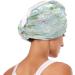 Butterflies Dry Hair Cap - 2 Piece Quick Dry Towel Set with Button Headband | Super Absorbent & Soft Comfort for All Hair Types - Buy Online on GoSupps.com