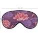 Water Lily and Dragonfly Sleep Mask - Adjustable Eye Cover for Sleeping, Blocking Light - Ideal for Night Travel and Naps - Men and Women - Buy Online on GoSupps.com
